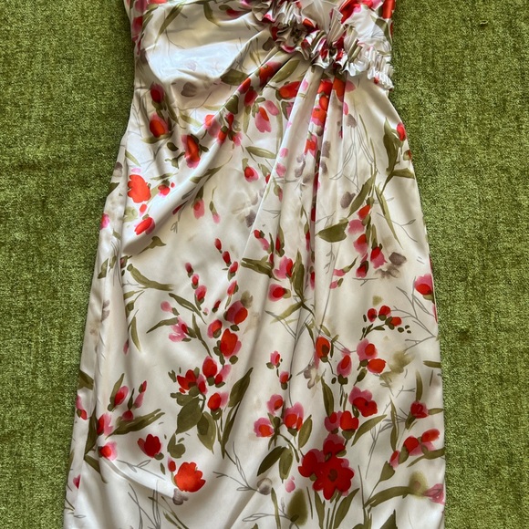 Maggie London Strapless Floral Dress - Picture 10 of 13